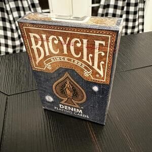 DENIM Bicycle Playing Cards Air Cushion Finish Brand New Sealed